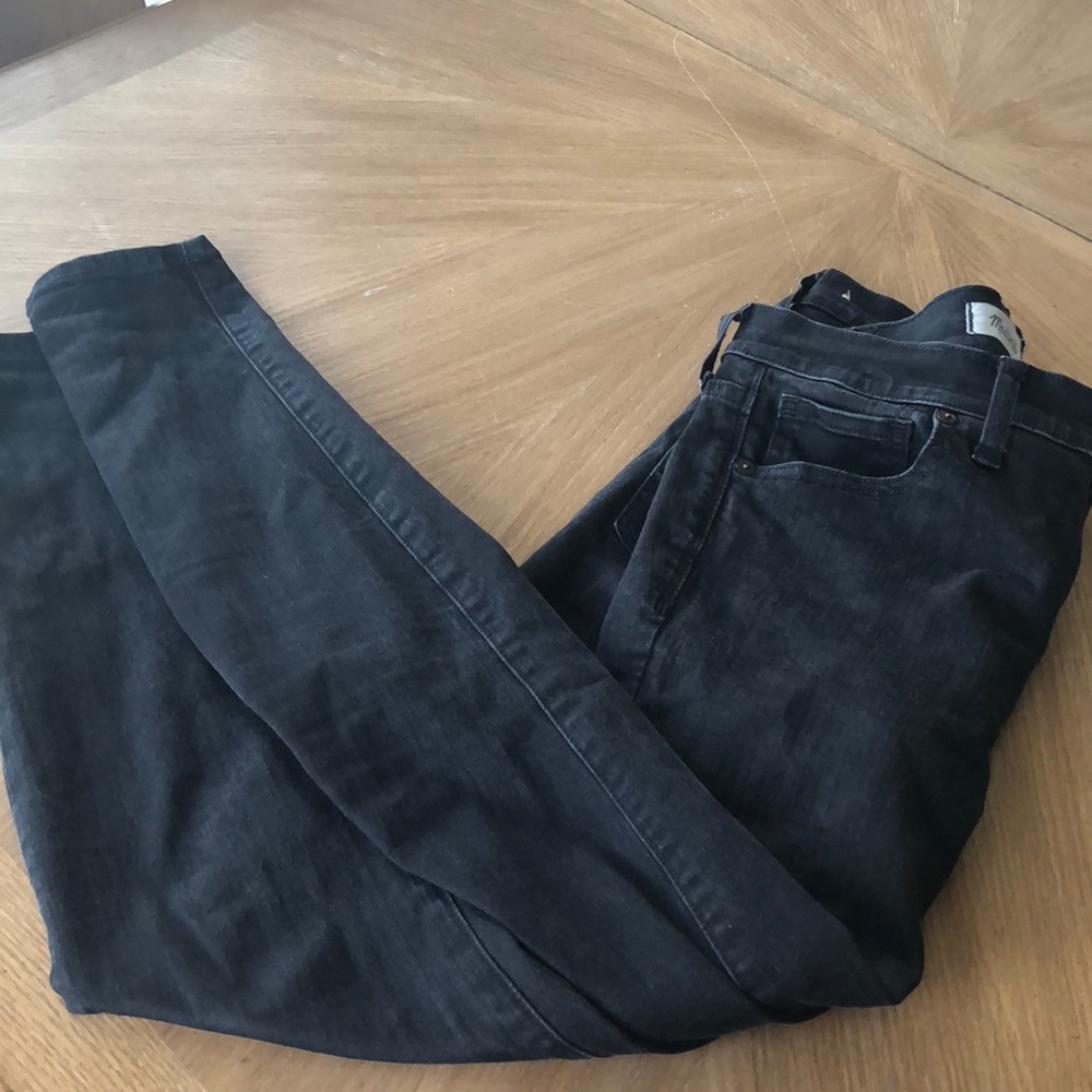 Madewell Black “Jeggings” in high rise